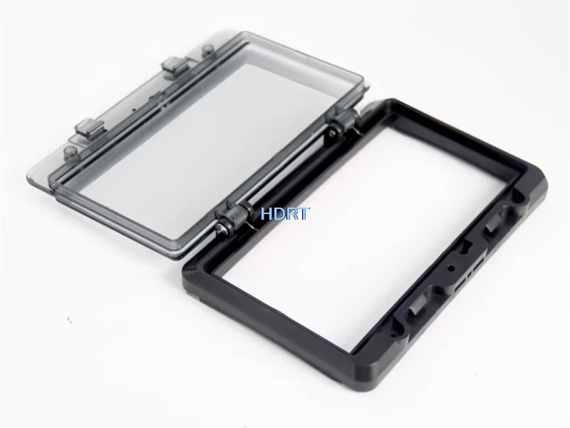 Car Styling Rear Air Conditioning Vent Outlet Switch Armrest Box Anti Kick Transparent Cover Accessories For GWM Haval H9 2024 +