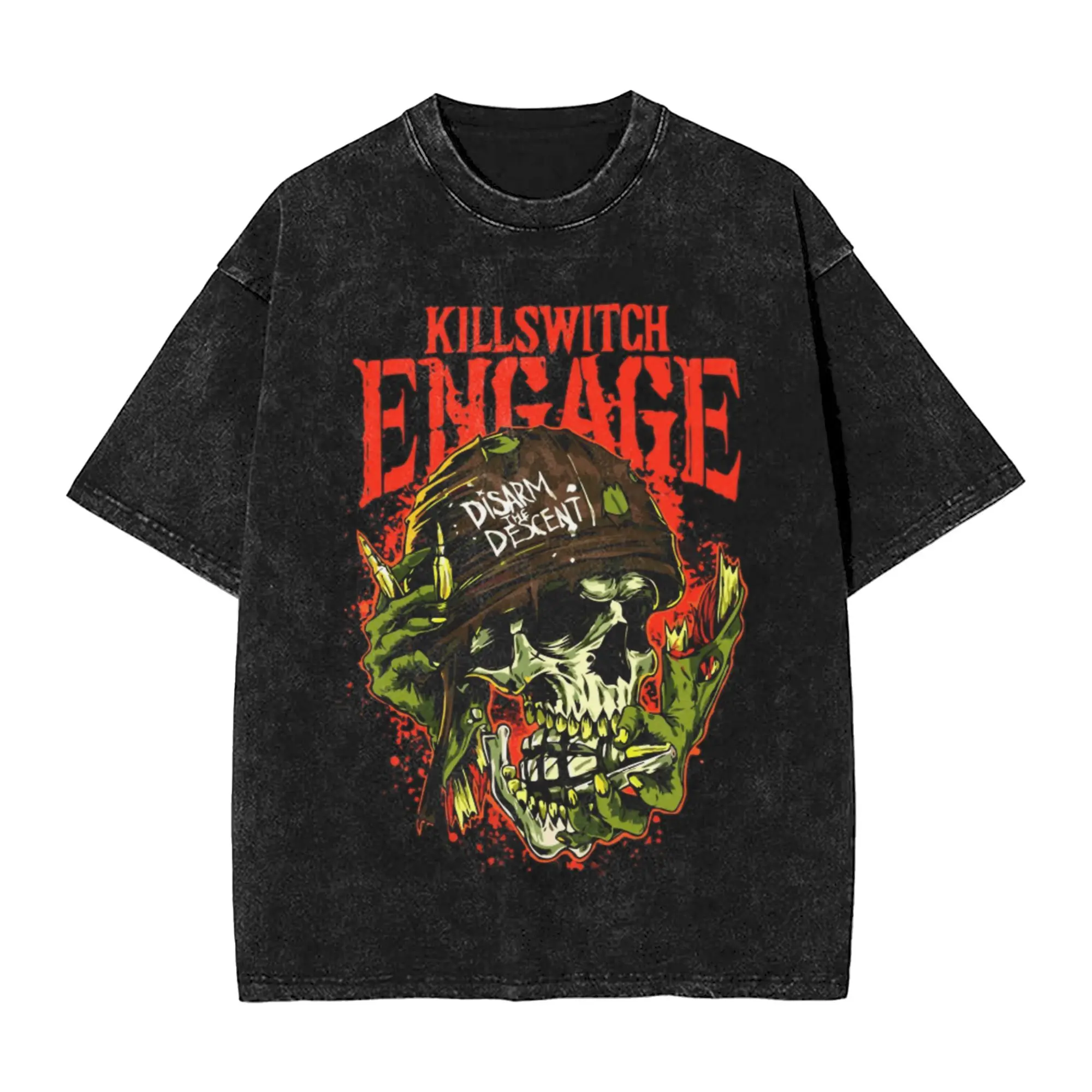 

Мужская футболка Crazy Killswitchs Engages с круглым воротником, хлопковая стираная футболка с альбомом, футболка с короткими рукавами, Новое поступление, топы