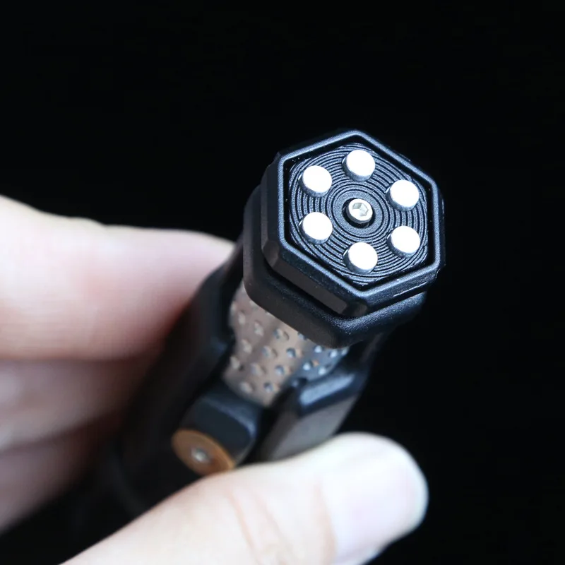 Moutheteurs pistolet boulon Type EDC Fidget Spinner haptique curseur métal Fidget jouets tdah outil adulte soulagement du Stress jouets bureau jouets