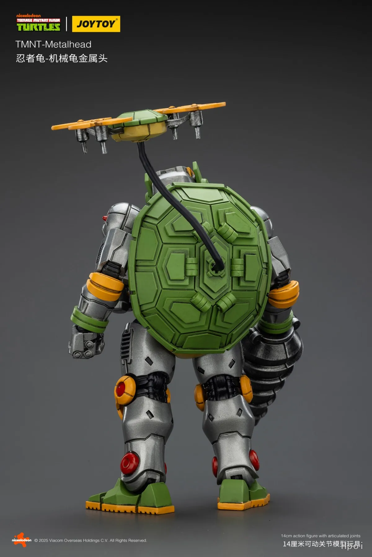 

Оригинальная аниме-фигурка JOYTOY TMNT- Metalhead 1/18, модель игрушки, подарочная коллекция