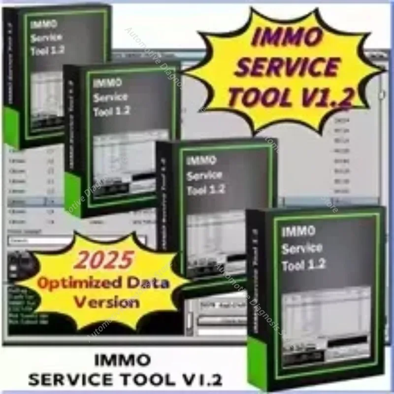 2026 Newest EDC IMMO SERVICE TOOL V1.2 Car Repair Software PIN CODE EcuVonix Decoding V3.2 Immo Off CALCULATOR BSI VDO DASHBOARD