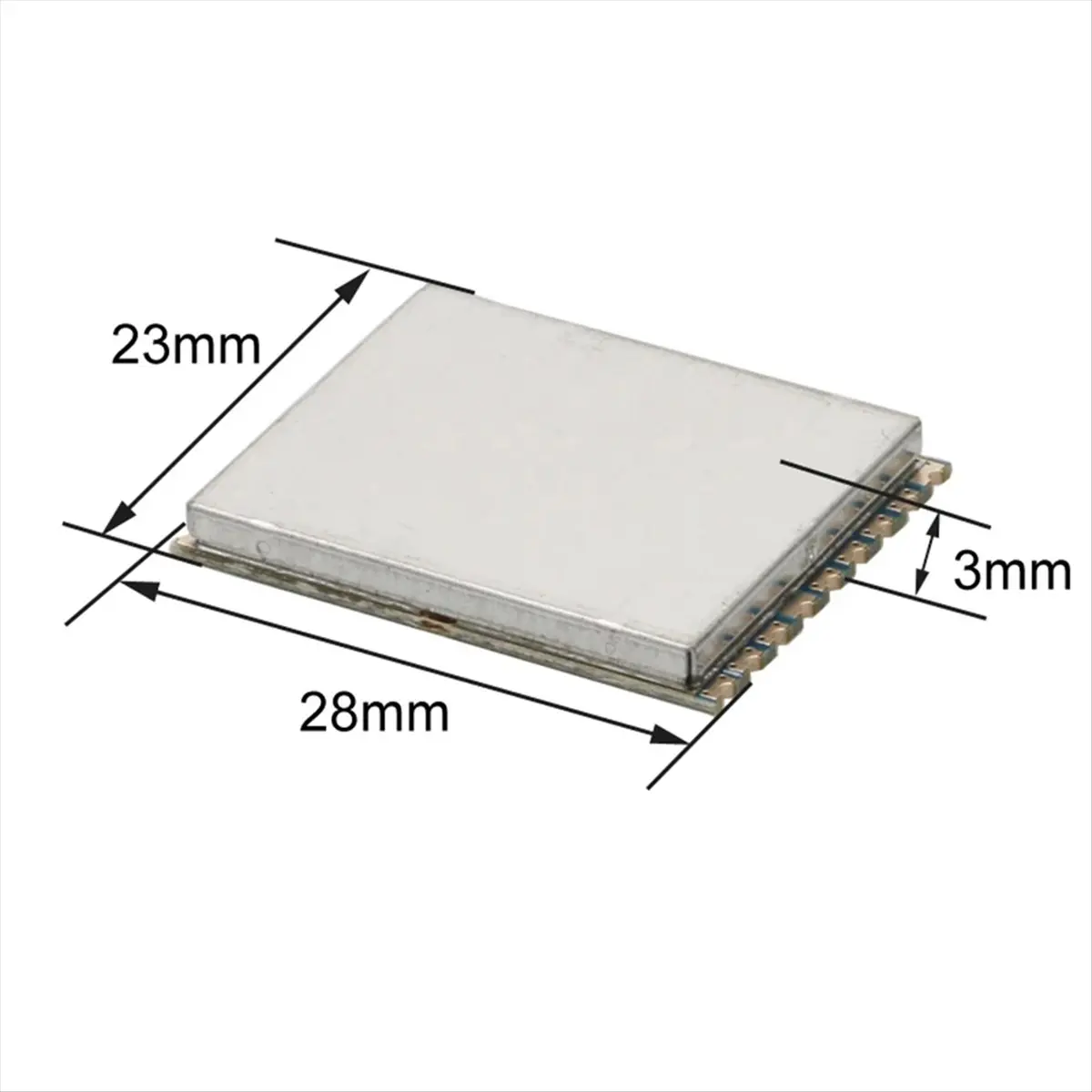 T35C 1PCS 3.3-5V Receiver Upgraded RX5808 5.8G Wireless Image Transmission Open Soure Receiving Module RSSI Output 0.7-2.2V