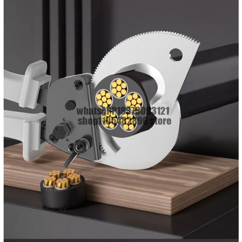 Modern ratchet cable shears steel strand scissors steel core aluminum strand copper aluminum wire breaker cable shears gear