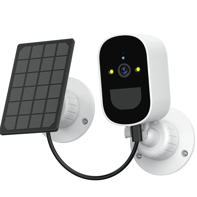 

Wifi IP Camera Solar Panel Battery Powered Wireless Outdoor 1080P HD CCTV Video Surveillance PIR Human Detection