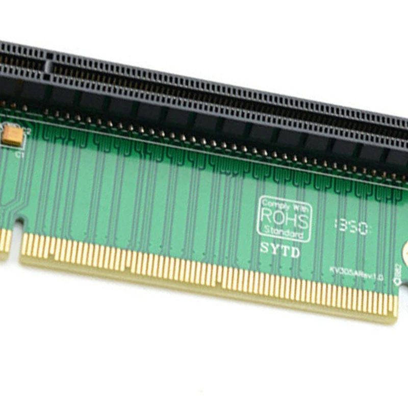 Hot TTKK PCI-E PCI Express 16X90 Graden Adapter Riser Card Voor 2U Computerkast Chassis PC Converter Uitbreidingskaart componenten