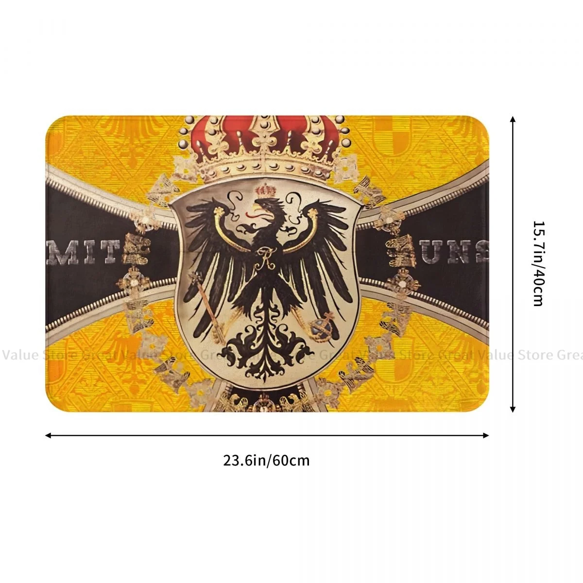 Non-slip Doormat German Eagle Bath Kitchen Mat Welcome Carpet Home Modern Decor