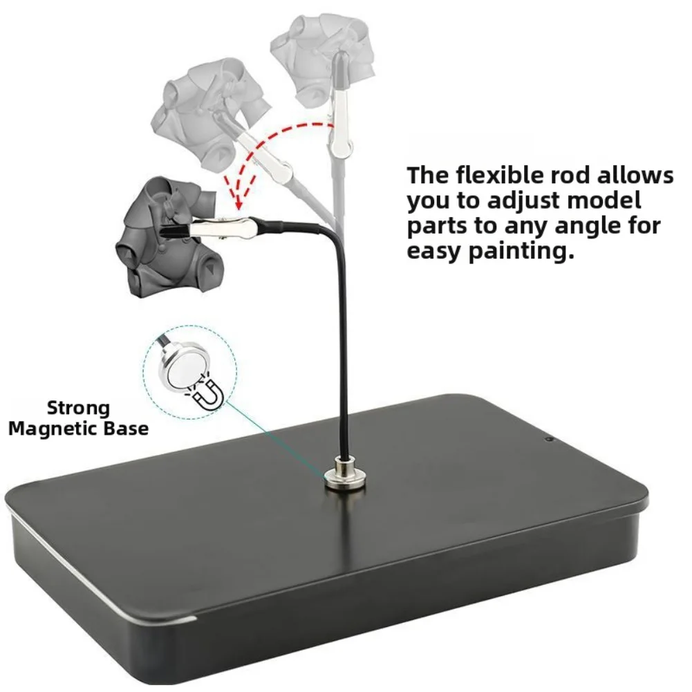 Flexible Gooseneck Helping Hand Tool For Precision Repairs Adjustable Gooseneck Arm Lockable At Any Angle Welding