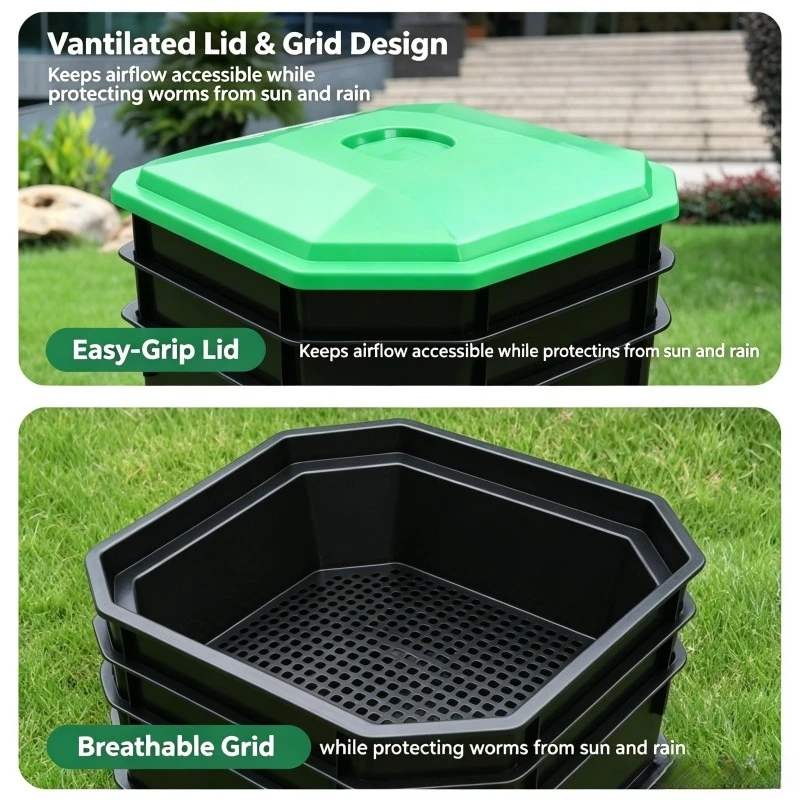 Composteur à vers pour le recy - Compost Bin avis et prix