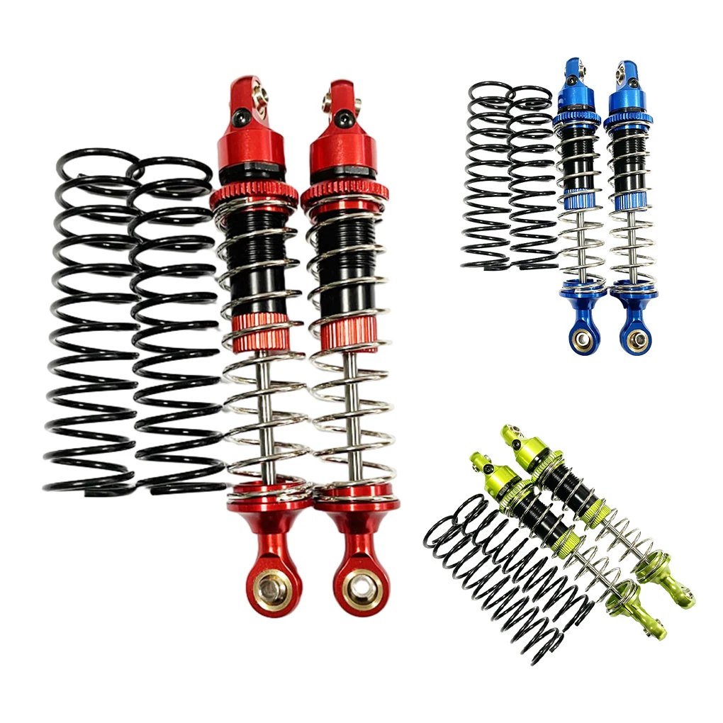 1/10 In Lega di Alluminio Resistente All'usura Anteriore Ammortizzatore Posteriore Per LOSI Baja Rey 4WD RC Parte di Auto RC Accessori Auto Blu Scuro