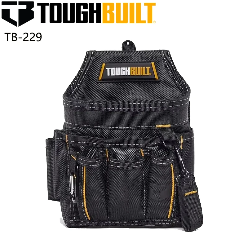 TOUGHBUILT TB-229 Universal Electrician\'s Kit Tool Belt Pouches Wear-Resistant Tool Pouches Tool Accessories