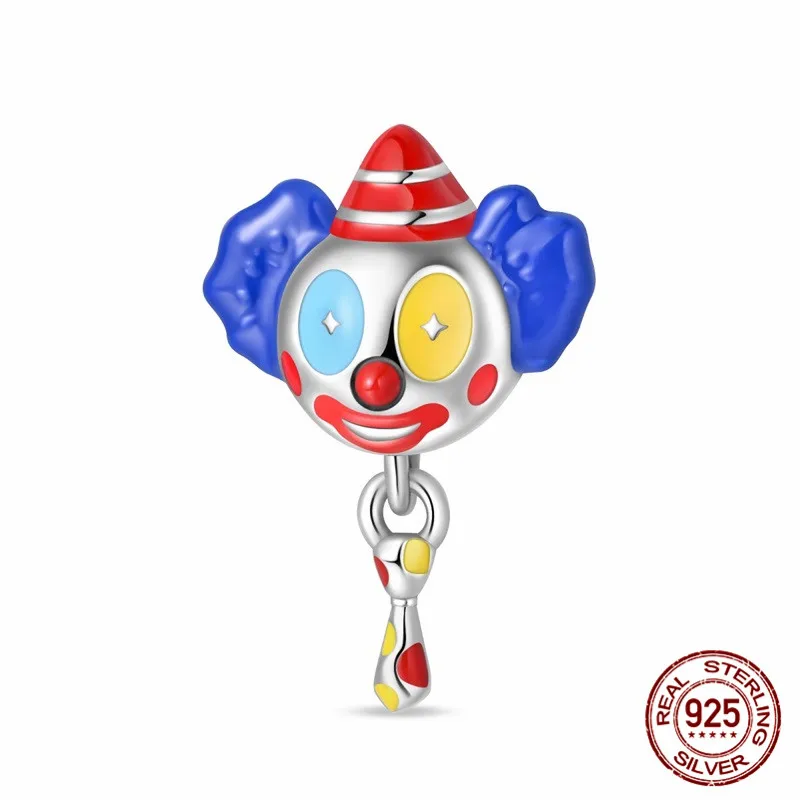 

925 Sterling Silver Magic Pendant Bead Inlaid with Zircon Paired with an Original Bracelet DIY Womens Jewelry Gift