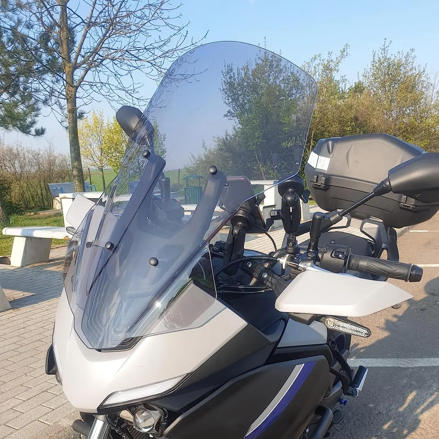 For Tracer7 Tracer700 Windshield Windscreen For Yamaha Tracer 7 700 2020 2021 Wind Deflector Shield Screen Accessories