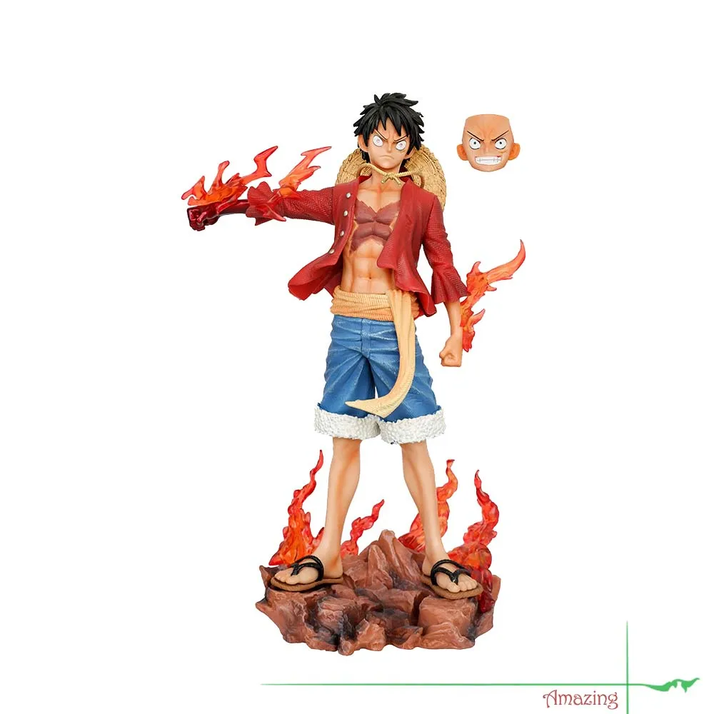 

26CM One Piece Figura LX MAX Series Standing Pose Luffy Straw Hat Pirates 2.0 Action Figure Collectible Model