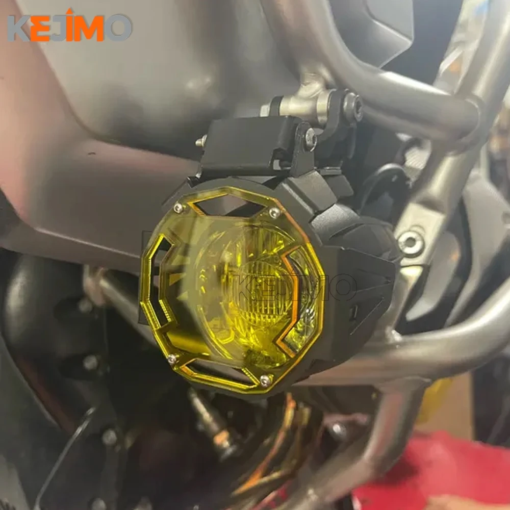 

FOR BMW R 1300 GS R1300GS Adventure 2023 2024 2025 Motorcycle Accessories Flipable Fog Light Protector Guard Lamp Cover Shiled