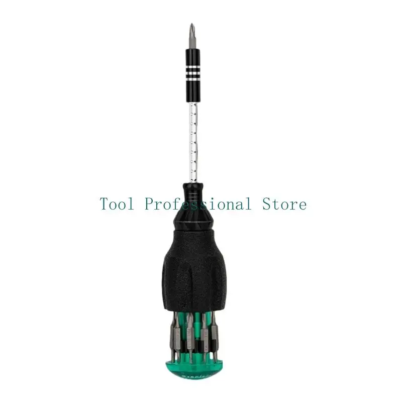 57QF Complete Screwdriver Tool Set Special Bit Ratcheting System Carbon Steel Compact Case