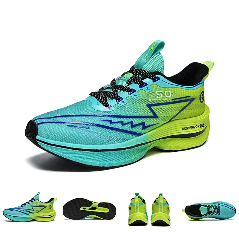 Mens Max Cushioned Walking & Running Shoes Sneakers,Thick Soles,Light Weight & Breathable for Everyday Jogging,Workout,Athletic,