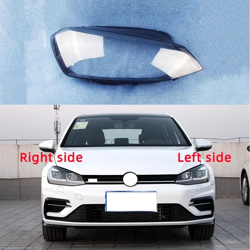 

For Volkswagen VW Golf 7 GTI MK7 2014 2015 2016 2017 Headlight Shell Headlamp Cover Replacement Lamp Shade Headlamp Lens Glass