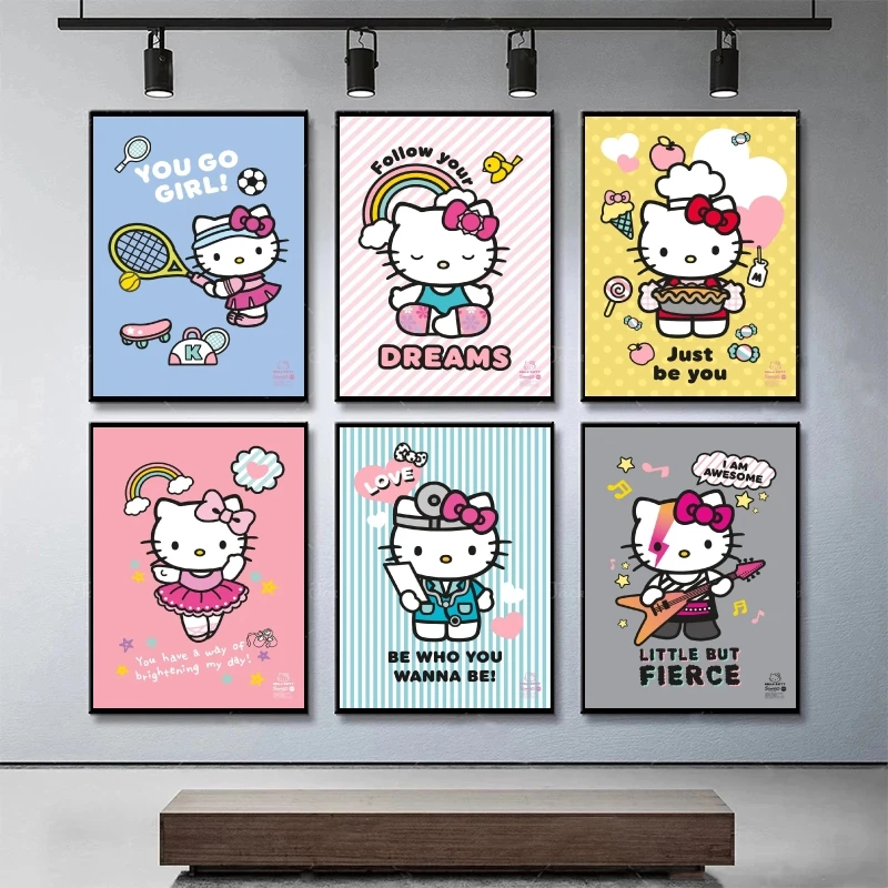 

Anime Character Pictures Just Be You Room Home Prints and Prints Wall Decoration Gift Art Birthday Gifts Decorative Classic