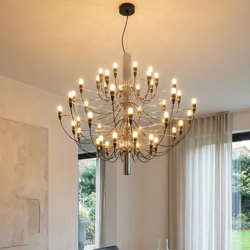

Chandelier designer French living room dining room light villa bedroom chandelier new color