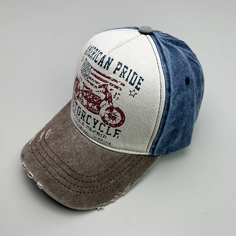 Männer Frauen Baumwolle Mode Snapback Caps vielseitige Freizeit neue Cowboy Baseball Hut Straße Hip-Hop Sonnenschirm Outdoor-Sport Amerikaner – Detail 25