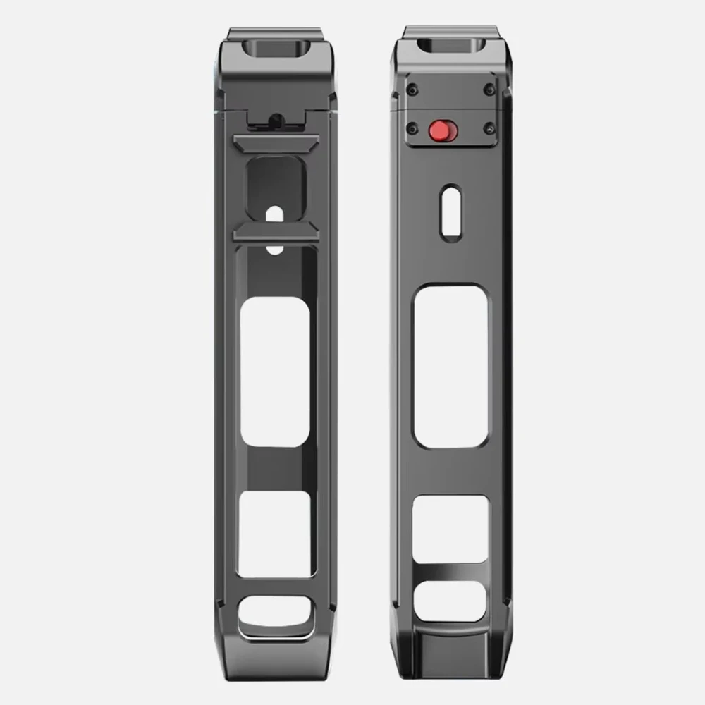 

For Insta360 X5 Expansion Case Metal Protective Frame With Cold Shoe Mount Magnetic Base