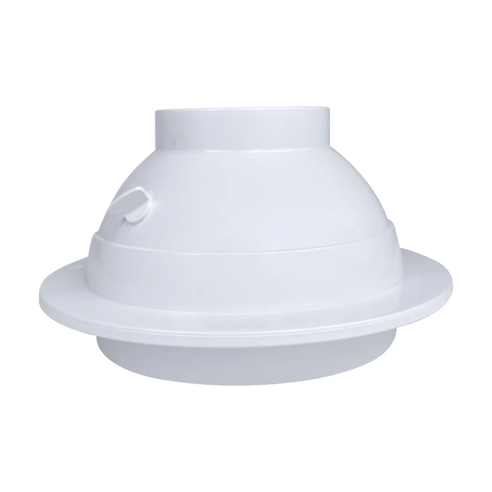 ABS Plastic Spherical Air Outlet Vent for Kitchen Vent Hood with Rotational Flexibility and Efficient Long-Range Air Delivery