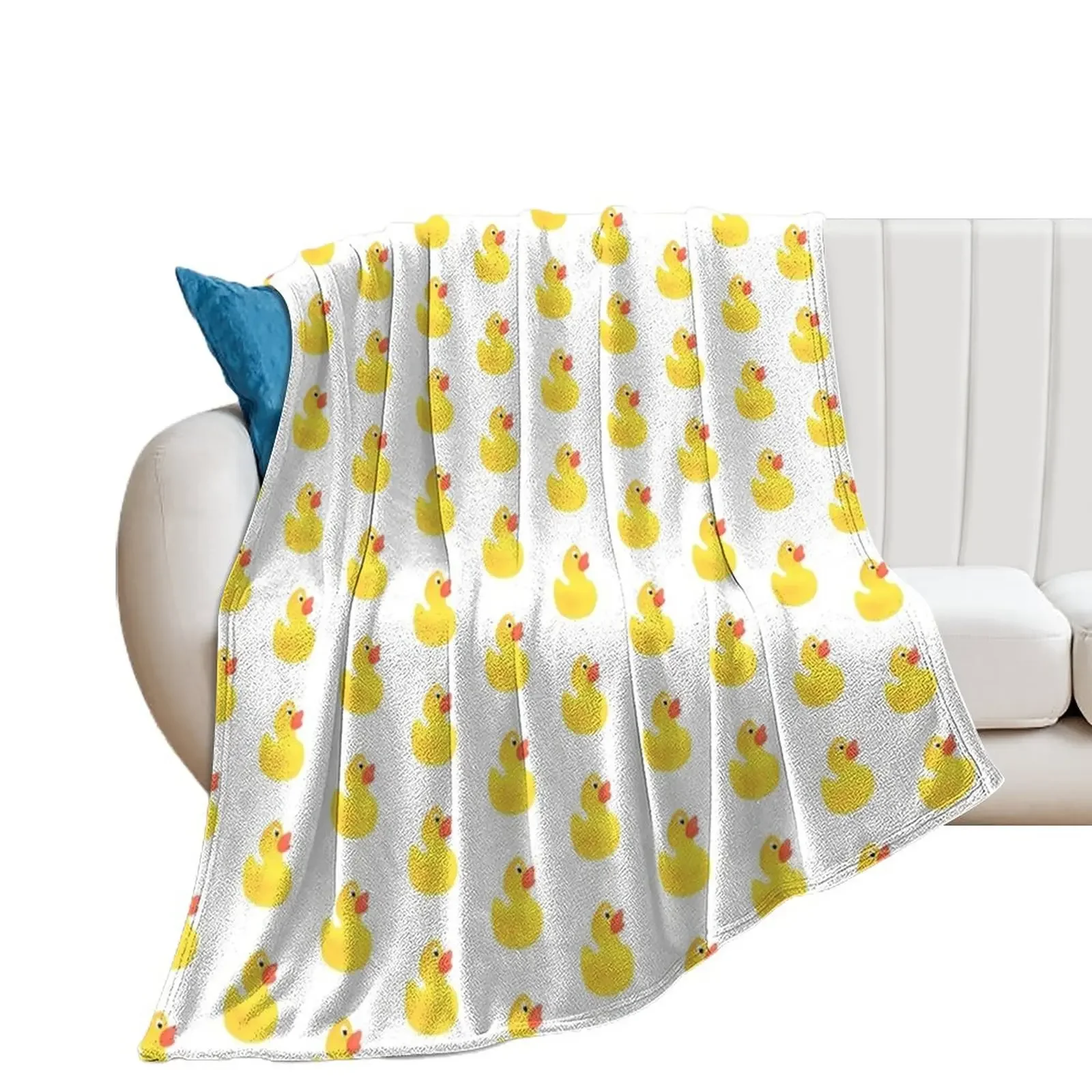 Rubber Ducky Throw Blanket halloween blankets ands Blankets