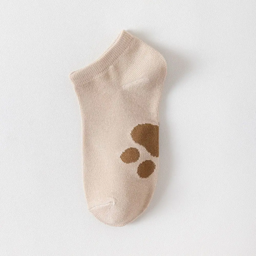 10Pairs موضة الدب مخلب الكرتون الجوارب القصيرة المرقعة مرونة قارب الجوارب النساء الجوارب تنفس الجوارب غير مرئية فتاة #4