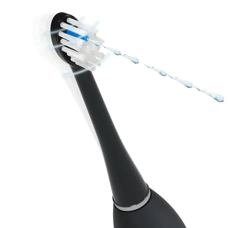 QWaterpik Sonic-Fusion 2.0 Cepillo de dientes profesional, cepillo de dientes eléctrico y hilo dental combinado en uno, negro