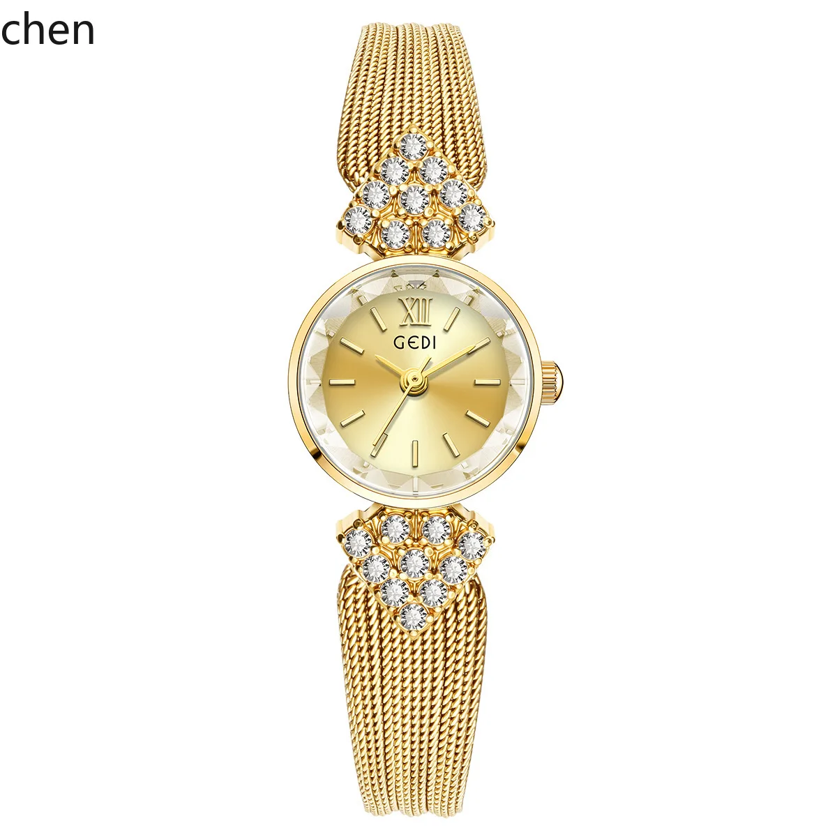 

Ретро-часы для женщин с бриллиантами - нишевые, элитные, винтажные кварцевые часы для дам