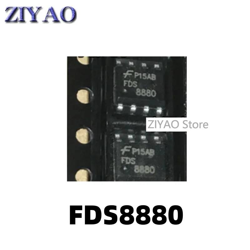 5PCS FDS8880 SOP-8 packaged MOS field-effect transistor chip