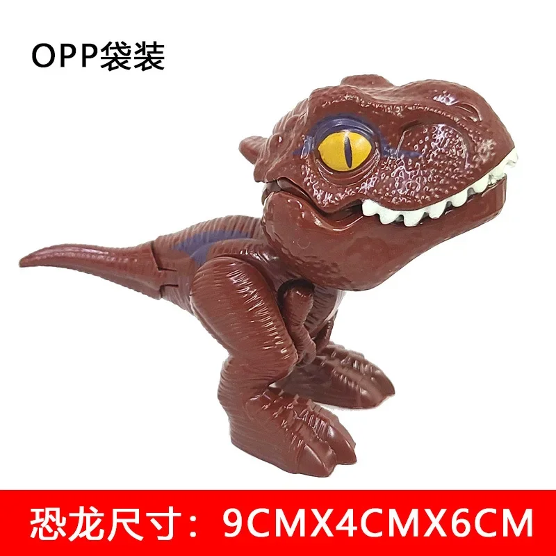 Jurassic Finger Dinosaurier Tyrannosaurus Modell Spielzeug für Kinder Finger Beißen Dinosaurier Bewegliche Gelenke Dinosaurier Spielzeug für Jungen Geschenk – Detail 7