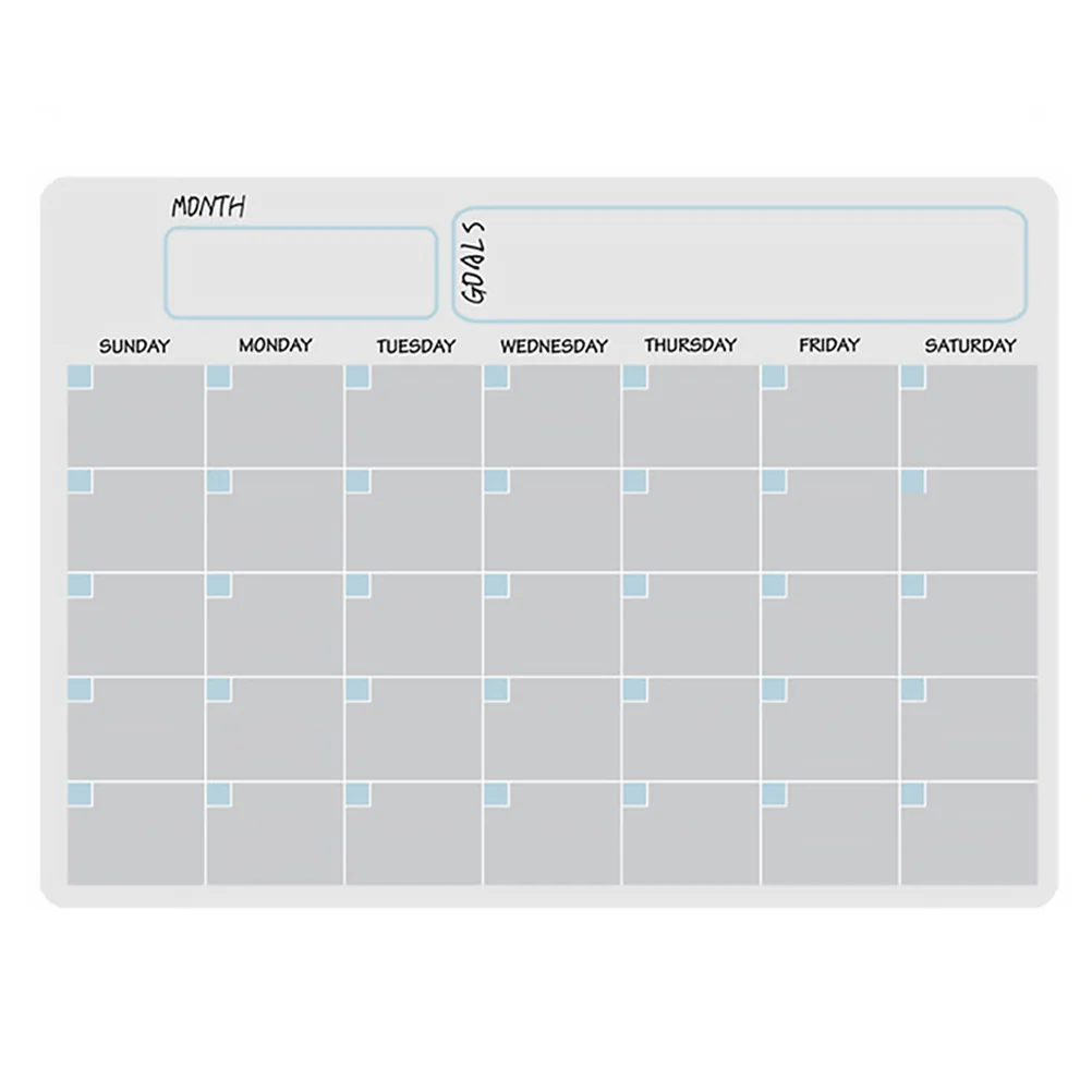 

1 Calendar Meal Planner Message For Diet Tracking Lunch Dinner Schedule Refrigerator Sticker Board Magnetic Board