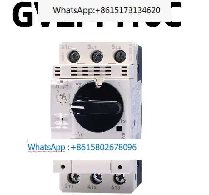 

GV2PM10C 4-6.3A electromagnetic circuit breaker, 3P protection switch, current range adjustment