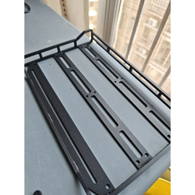 For CROSSRC EMO XX XXL 1/6 Scale Model  RC Crawler Metal Roof Rack , Bolt-On Welded Upgrade Part with Rustproof Coating