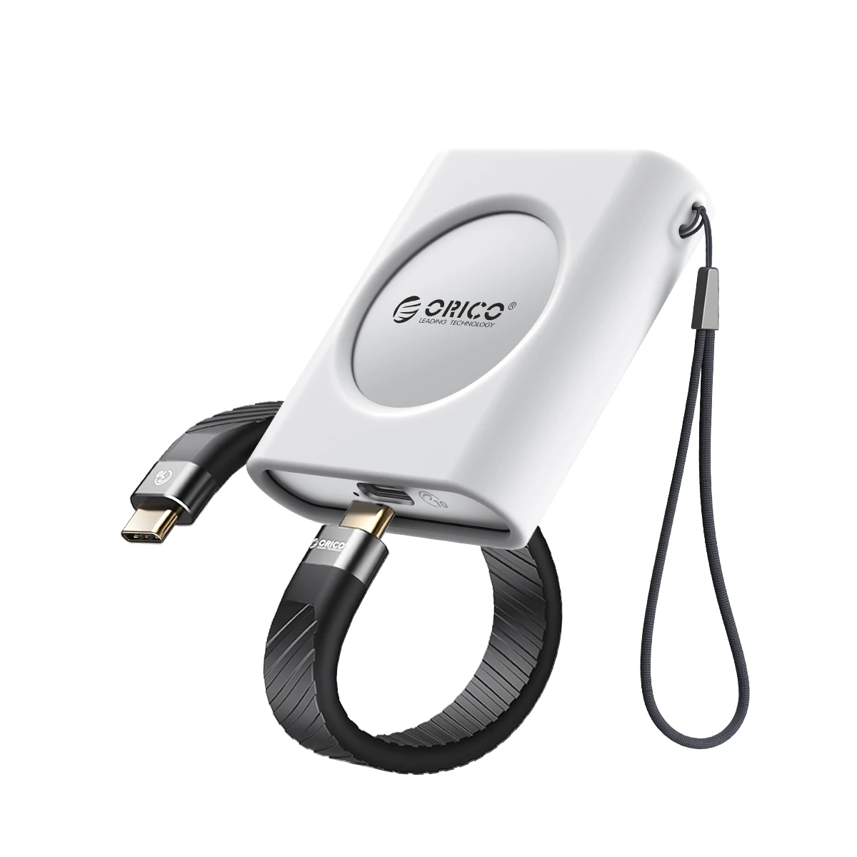 ORICO M.2 2230 NVMe SSD الضميمة USB C 3.2 Gen 2 Type-C 10Gbps إلى NVMe PCI-E محول ألومنيوم خارجي لجهاز iPhone15/16 Pro iPad