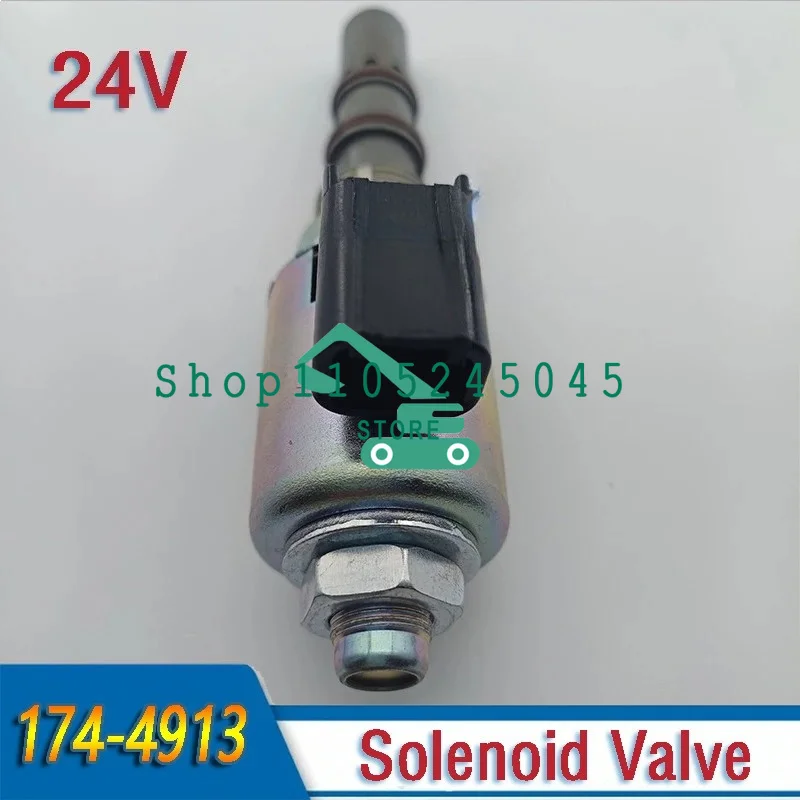 Construction Machinery Parts Solenoid Valve 174-4913 1744913 for 966G 980G 950G 962G 972G 980H Loader Solenoid Valve