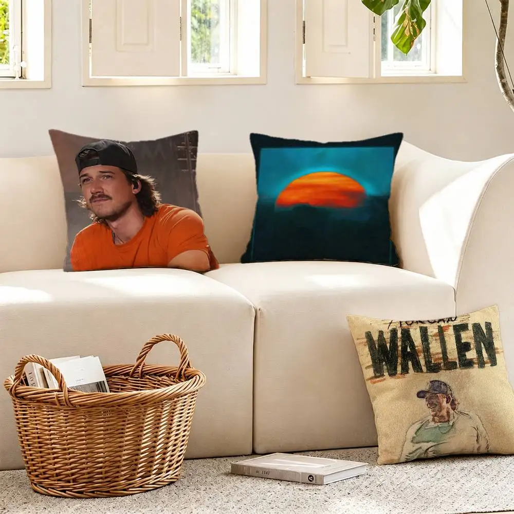 M-morgan wallen Been By Now Pillow Case Cushion Cover Throw Pillow Case For Car Sofa