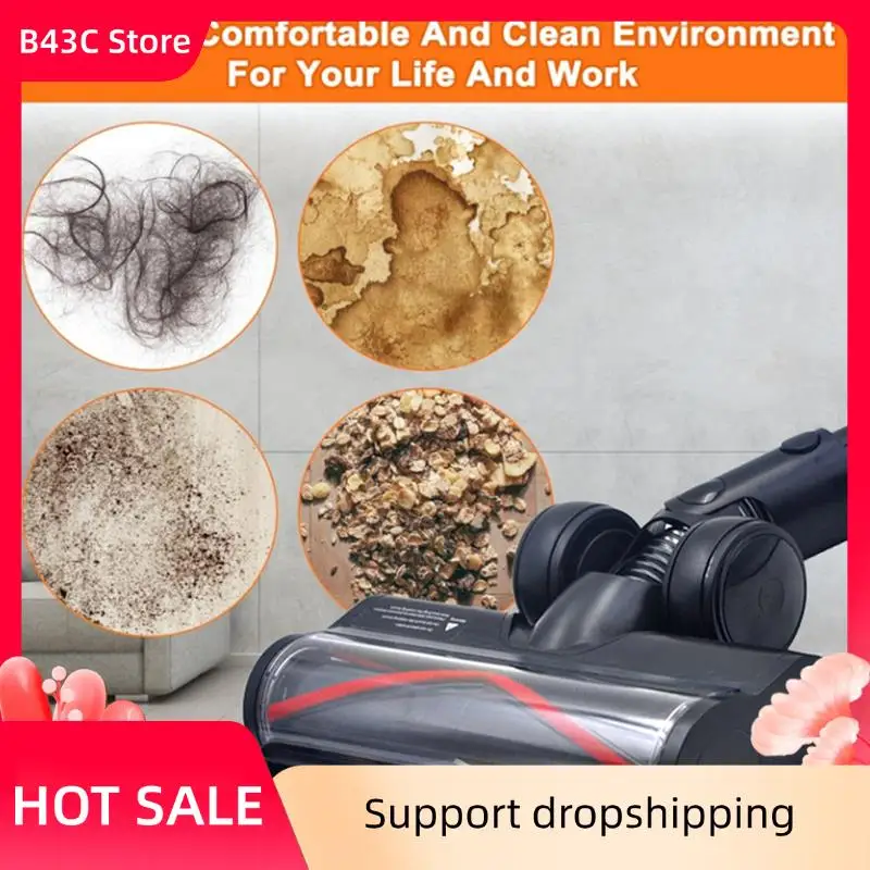 

B43C для Dreame R10 R20 R30 T20 T30 S10 Z10 Пылесос Щетка для паркетного пола со светодиодной оптической инспекционной лампой