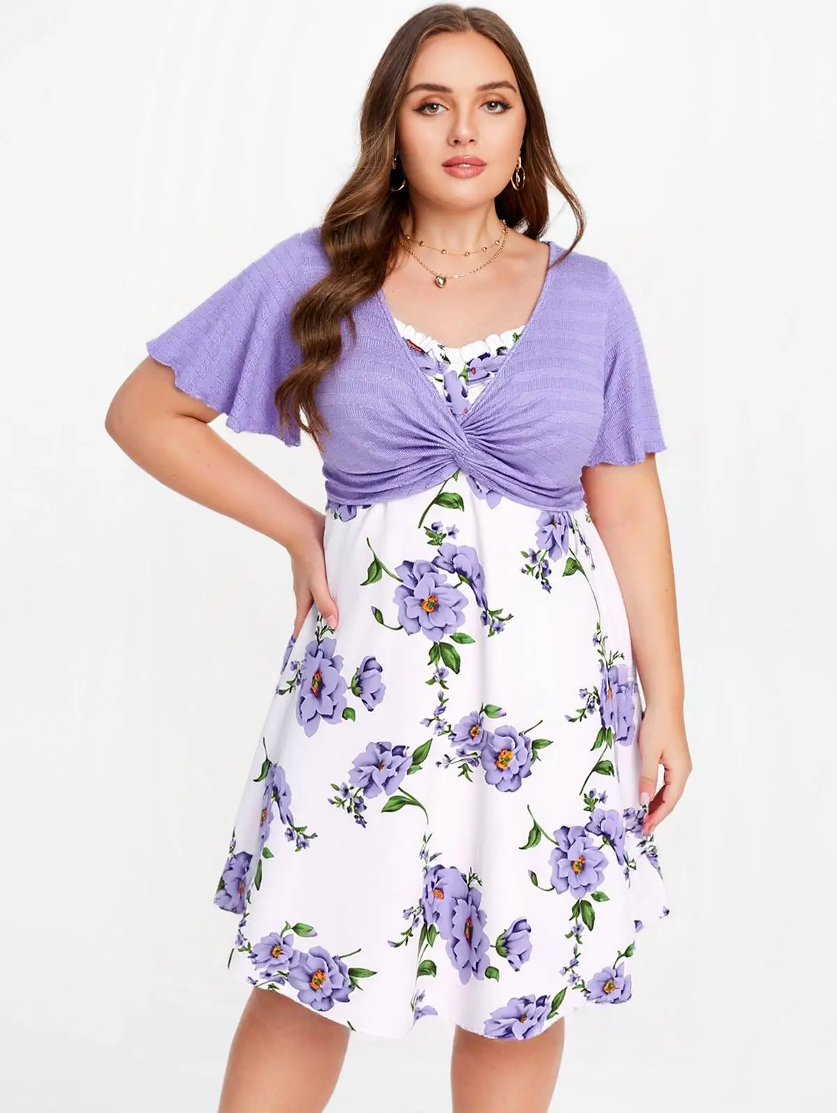 plus size women summer dresses Wrap Solid African Dress For Women -