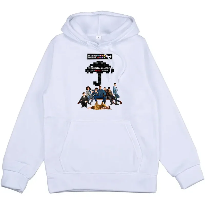 The Umbrella Academy Hoodies TV Series Graphic Printing Sweatshirt Winter/Fall Casual Long Sleeve Comfortable Sudaderas Men