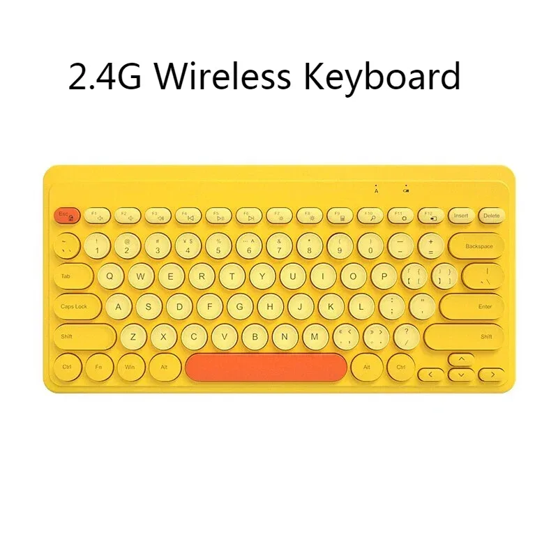 Hot Selling 2.4gmini Keyboard, Wireless Mute, Portable, Multifunctional Keyboard With Comfortable Feel, Suitable For PC Laptops