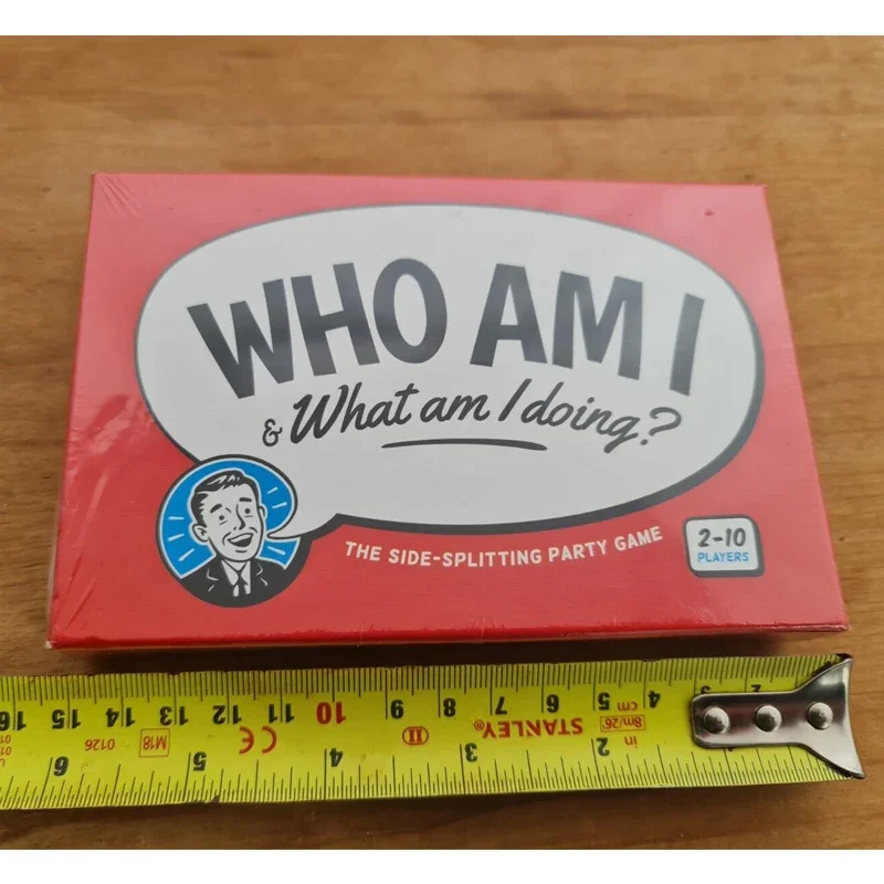 Who Am I What Am I Doing Party Game New Shrink Wrapped The Island Workshop Card Board games