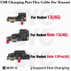 OEM For Redmi 13 4G Note 13 Pro 4G USB Charging Port Dock Connector Flex Cable