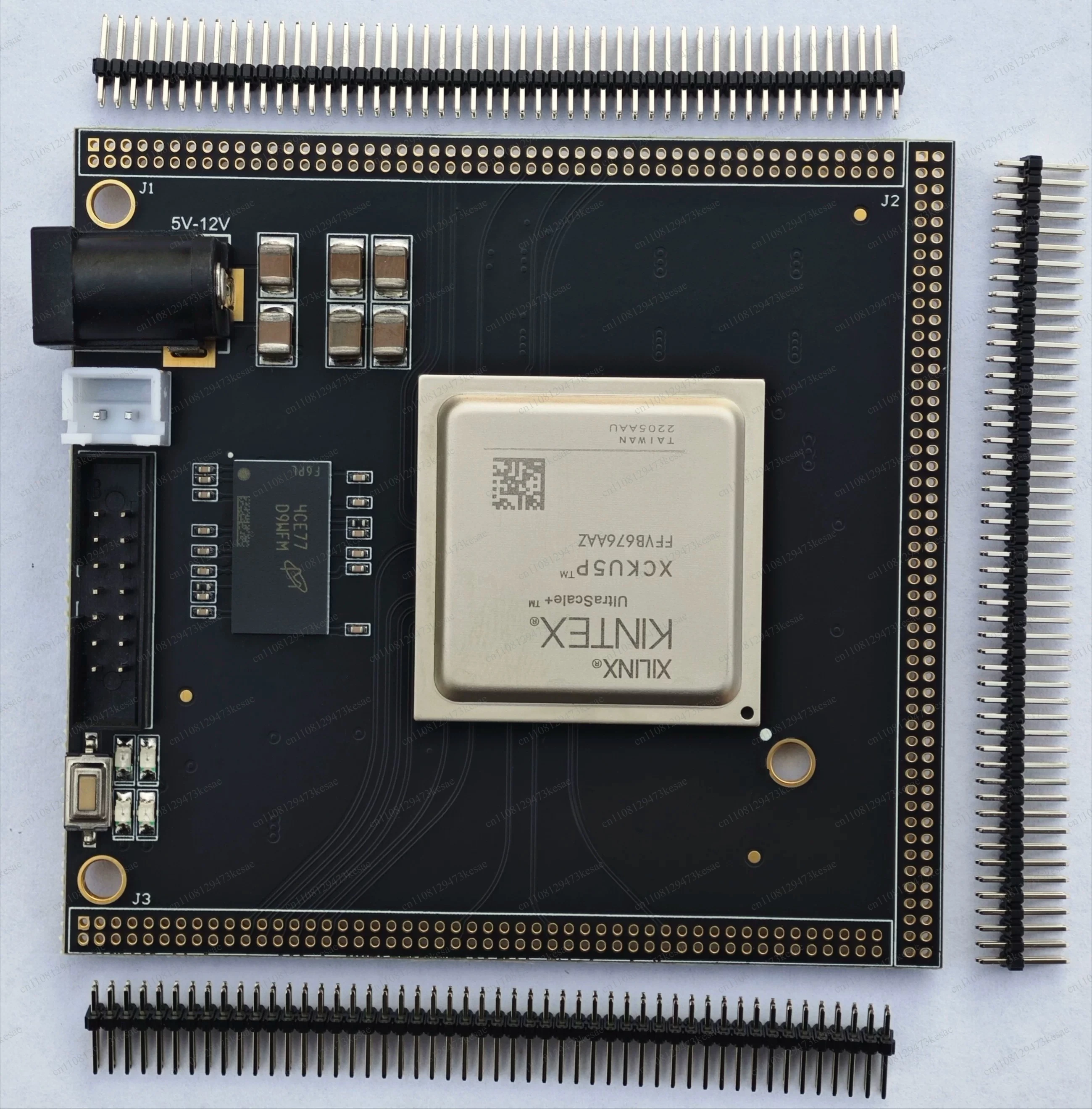 for Xilinx Kintex UltraScale+ XCKU5P FPGA Core Board PCIe Gen3 x8 QSFP28 100GbE Industrial Development Board