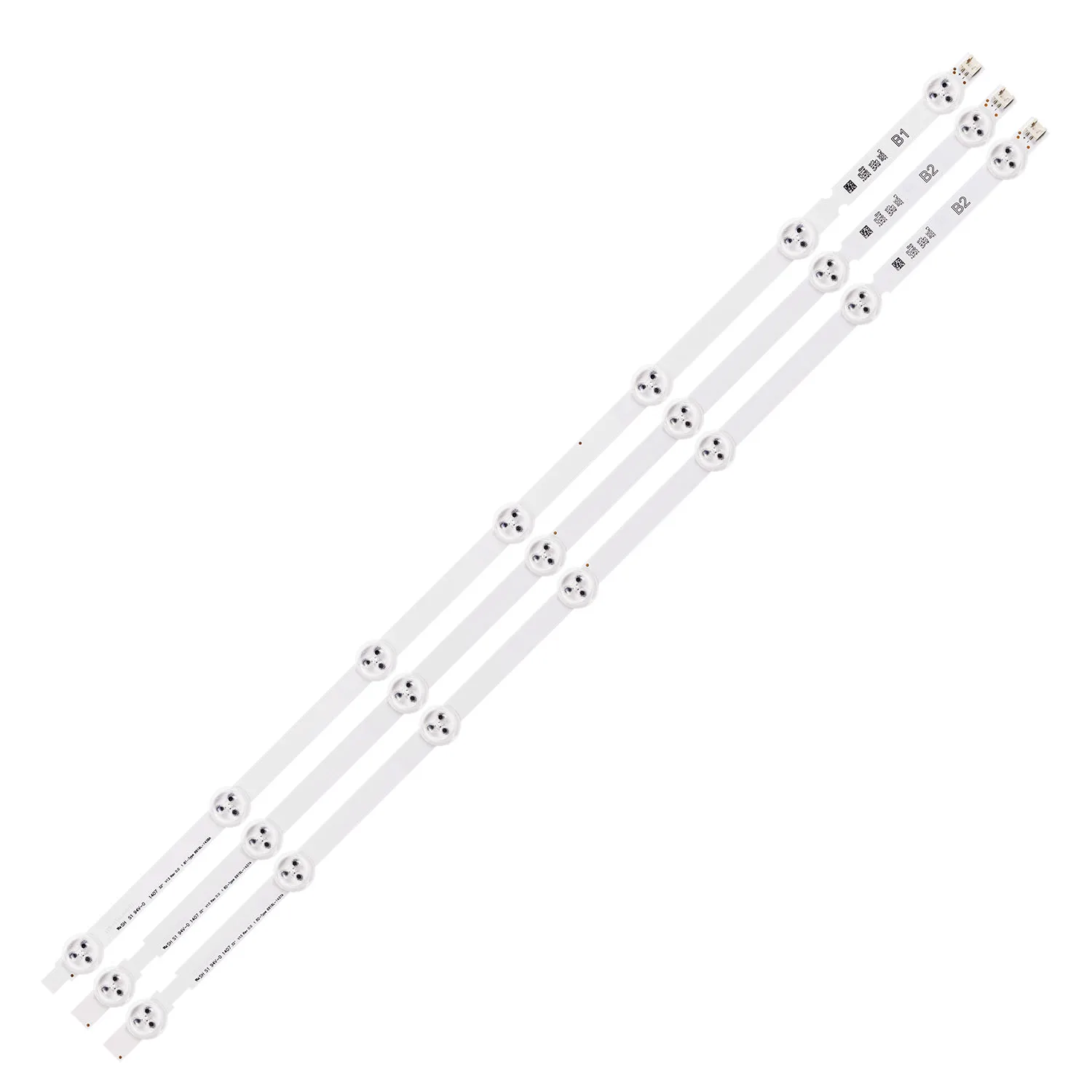 3pcs LED Strip For 32LN541V-ZC 32LN613V 32LVE434BA 32LA6132 32LA6130 32LN570R 32LN570Z 32LN541U 32LN541U-ZB LC320DXE 32MB24
