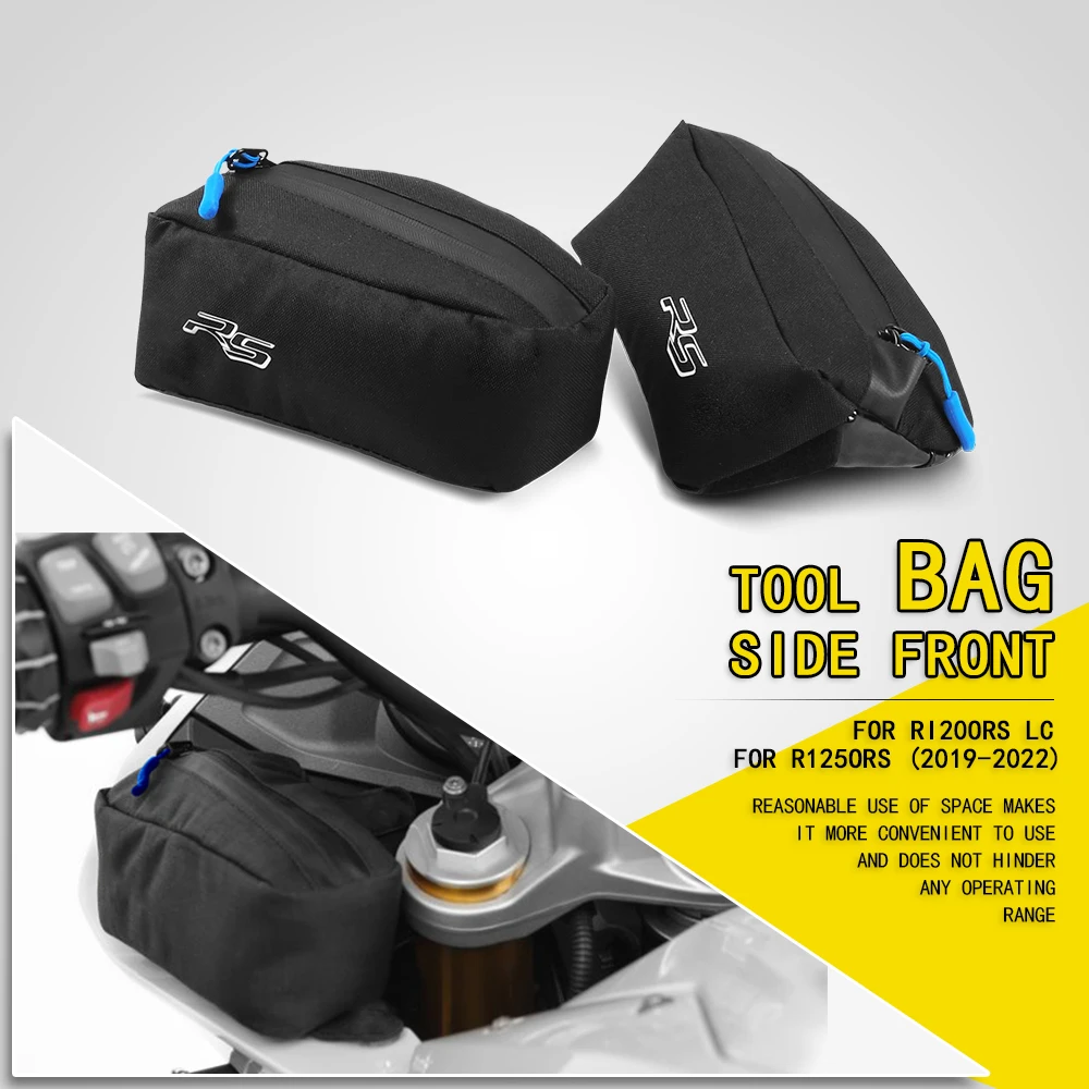 

Storage tool bag For BMW R1250RS 2019-2022 R1200RS LC R 1250 1200 RS Waterproof Bag Accessories Side Front Bag Windshield bag