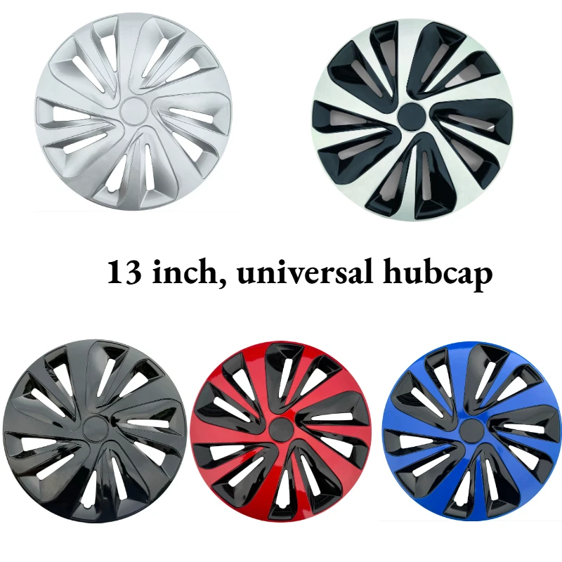 

4pcs Universal 13inch Car Iron Steel Wheel Trim Car for Iron Steel Wheel Hubcaps Replacement for R13 Tires Wheel Cover Caps