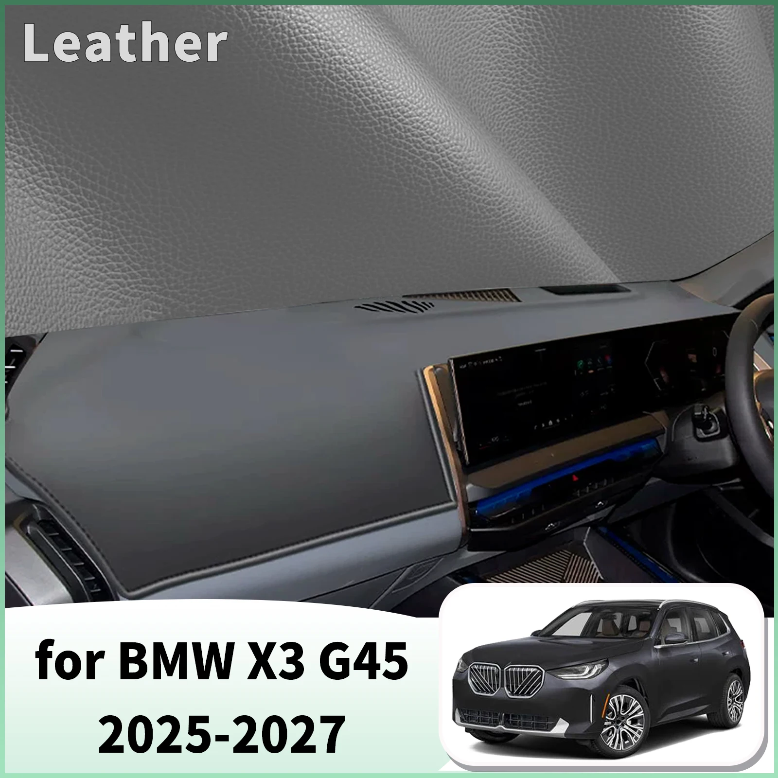 for BMW X3 G45 2025 2026 2027 Dash Mat Dashboard Cover Dashmat Universal Anti-Reflection Heat Insulation Sun Protection
