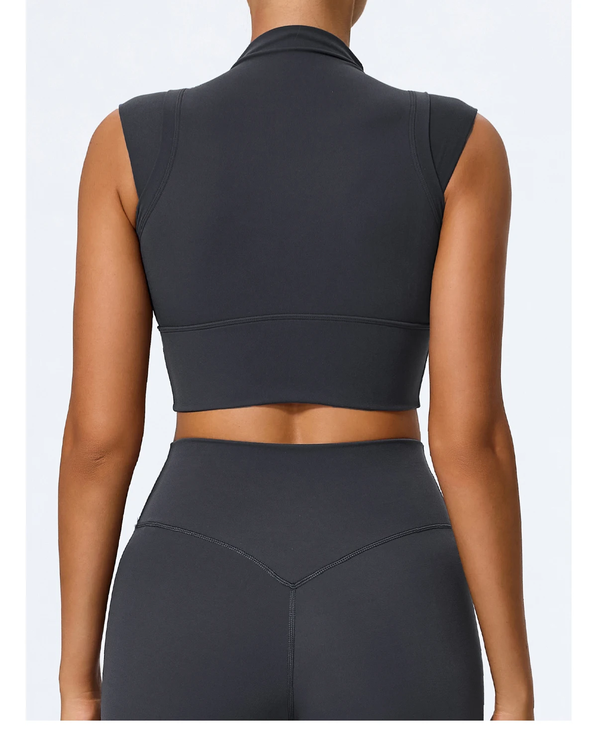 High Impact Gym Top Weibliche Push-Up Sport-Bh Yoga Kleidung Sport Weste Frauen Workout Crop Top Weibliche Stoßfest Büstenhalter Frauen – Detail 24